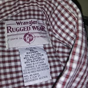 Men's short sleeve Wrangler Rugged Wear